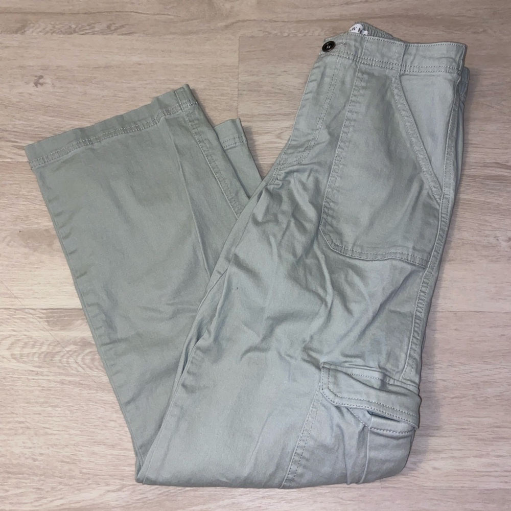 Women’s Light Gray-green Cargo Pants